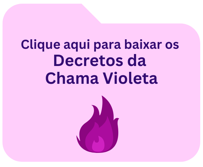 Decretos da chama violeta em português